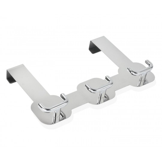 Andrea House - Κρεμάστρα Πόρτας Silver 3 Hooks Andrea House - Κρεμάστρα Πόρτας Silver 3 Hooks