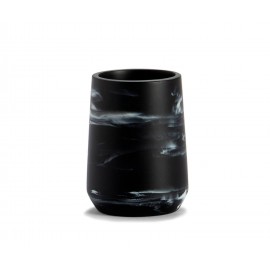 Andrea House - Ποτηράκι Για Οδοντόβουρτσες Black Marble Effect