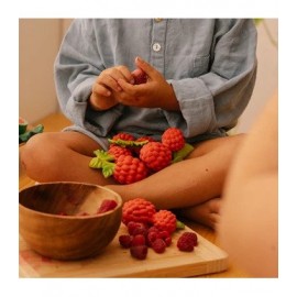 Oli & Carol - Μασητικό Από Φυσικό Καουτσούκ Valery The Raspberry 