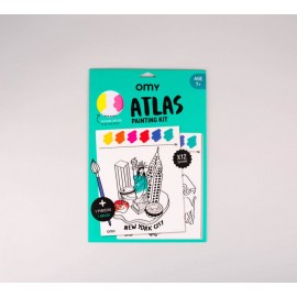 Omy - Φορητό Σετ Ζωγραφικής Atlas