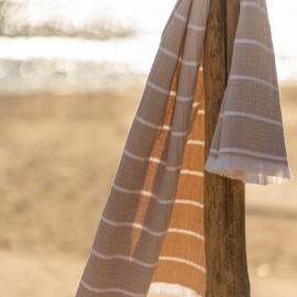 Gofis Home - Πετσέτα Θαλάσσης Summer Breeze 80x160cm Sand 394/21