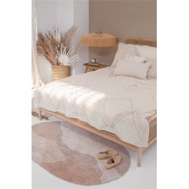 Calma House - Ριχτάρι/Κάλυμμα Κρεβατιού Lienzo Ecru 180x260cm