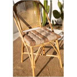 Calma House - Τετράγωνο Μαξιλάρι Καρέκλας Tosa Beige 40x40cm