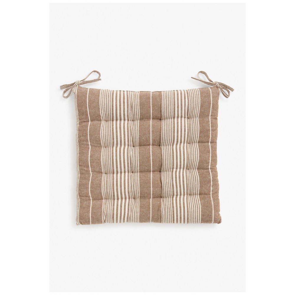 Calma House - Τετράγωνο Μαξιλάρι Καρέκλας Tosa Beige 40x40cm