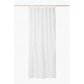 Calma House - Έτοιμη Κουρτίνα Royal White 140x280cm