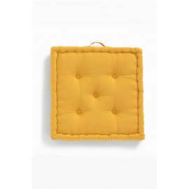 Calma House - Μαξιλάρι Δαπέδου Gavema Mustard 60x60x13cm