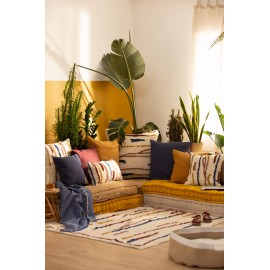 Calma House - Μαξιλάρι Δαπέδου Gavema Mustard 60x60x13cm