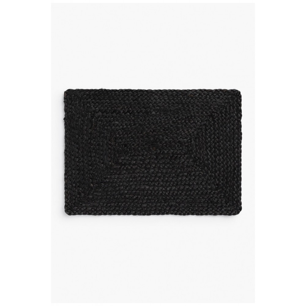 Calma House - Σουπλά Jute Ural Black 35x50cm