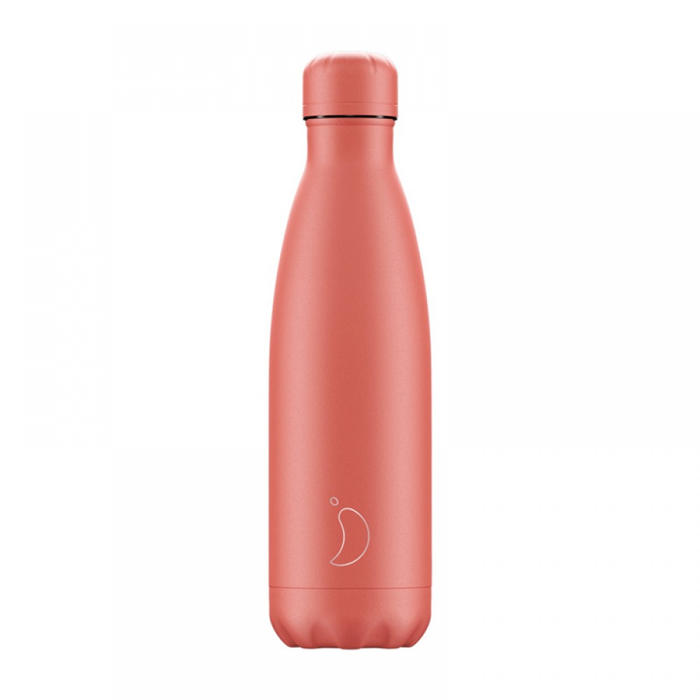 Chillys Bottles - Μπουκάλι Θερμός All Pastel Coral 500ml Chillys Bottles - Μπουκάλι Θερμός All Pastel Coral 500ml