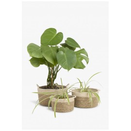 Calma House - Καλάθι Seagrass Dulse Natural 25x15cm