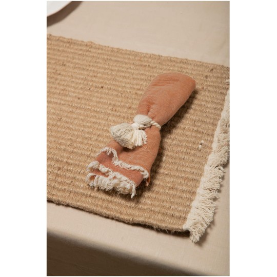 Calma House - Σετ 4 Πετσέτες Κουζίνας Με Σκοινί Layer Land Tone 45x45cm Calma House - Σετ 4 Πετσέτες Κουζίνας Με Σκοινί Layer Land Tone 45x45cm