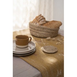 Calma House - Σετ 4 Σουβέρ Ural Natural 10cm 