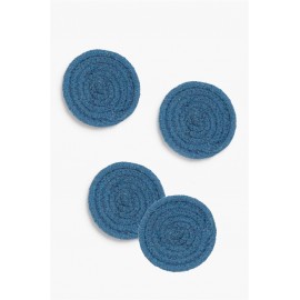 Calma House - Σετ 4 Σουβέρ Vera Blue 10cm 