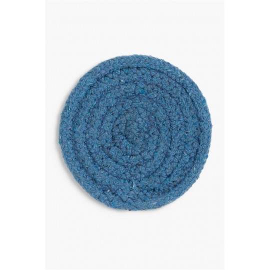 Calma House - Σετ 4 Σουβέρ Vera Blue 10cm 