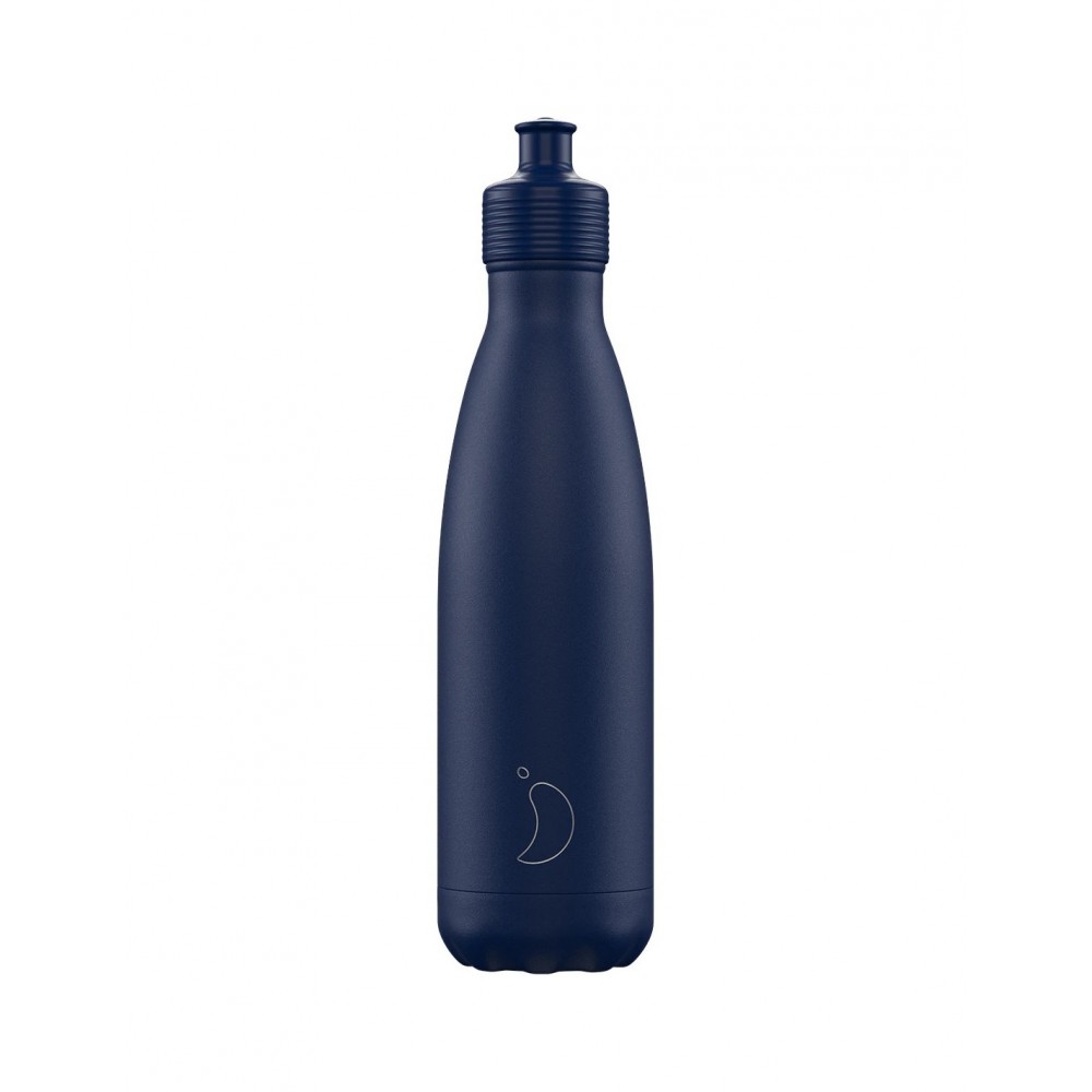Chillys Bottles - Θερμός Sports Bottle Matte Blue 500ml