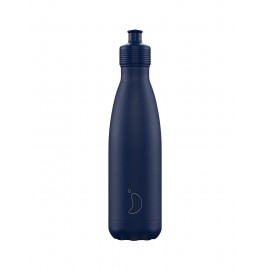 Chillys Bottles - Θερμός Sports Bottle Matte Blue 500ml