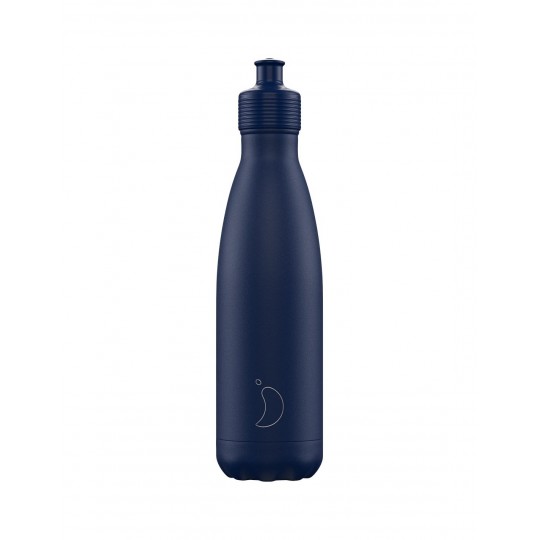 Chillys Bottles - Θερμός Sports Bottle Matte Blue 500ml
