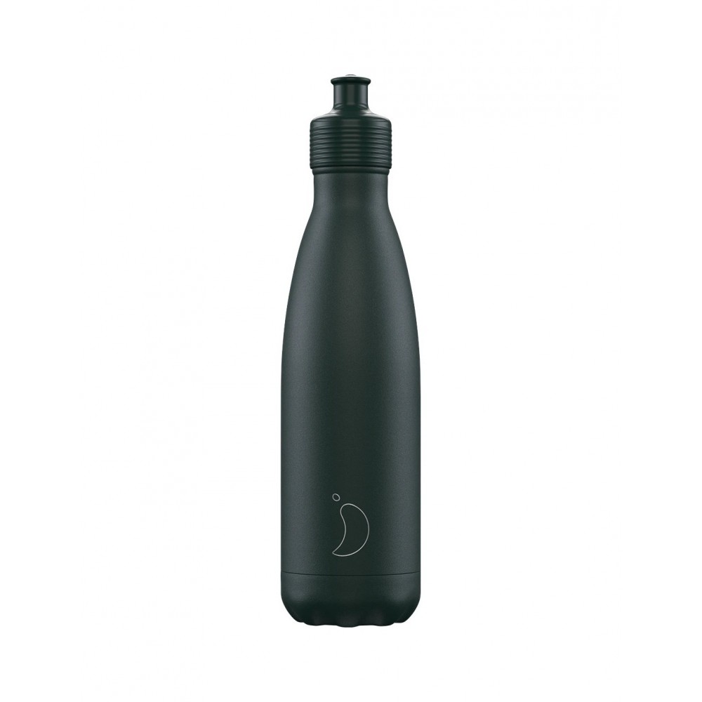 Chillys Bottles - Θερμός Sports Bottle Matte Green 500ml
