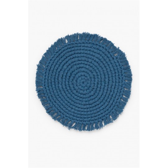 Calma House - Βαμβακερό Σουπλά Vera Blue 38cm