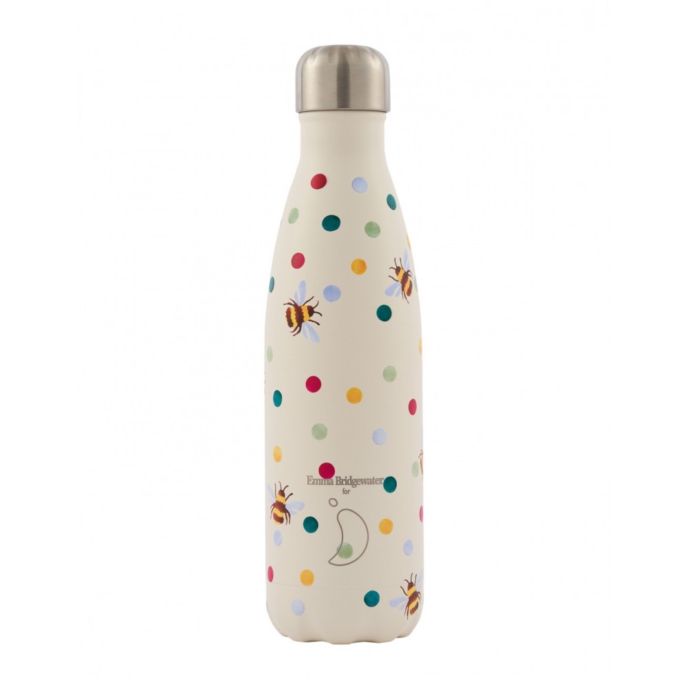 Chillys Bottles - Μπουκάλι Θερμός E.B. Polka Dot & Bees 500ml