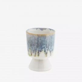 Madam Stoltz - Πήλινο Κασπώ Off White/Blue S