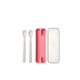 Mepal - Σετ 2 Κουταλάκια Φαγητού Ροζ