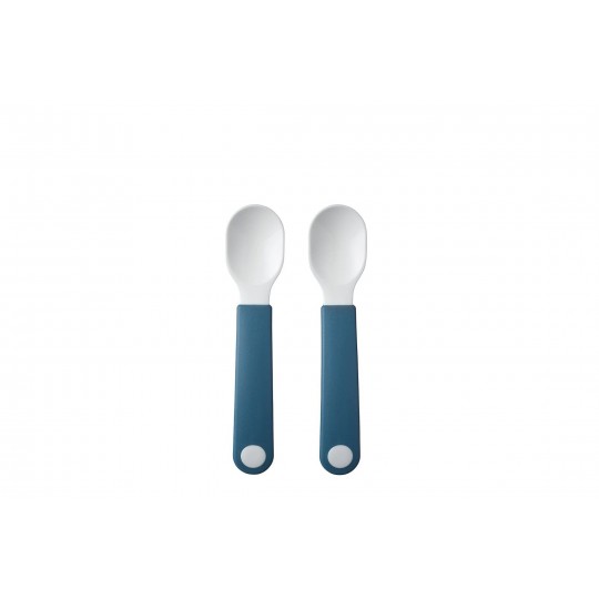 Mepal - Σετ 2 Εκπαιδευτικά Κουταλάκια Μπλε