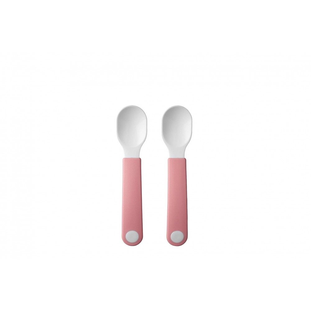 Mepal - Σετ 2 Εκπαιδευτικά Κουταλάκια Ροζ