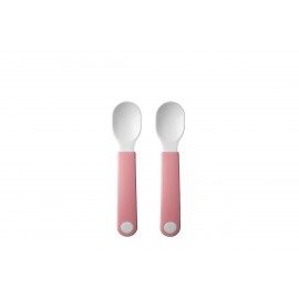 Mepal - Σετ 2 Εκπαιδευτικά Κουταλάκια Ροζ