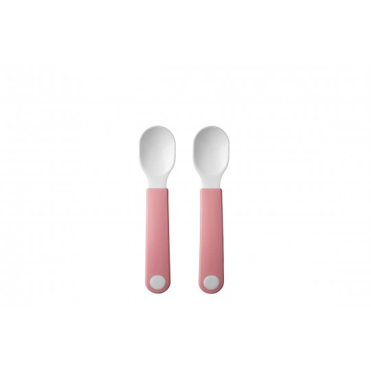 Mepal - Σετ 2 Εκπαιδευτικά Κουταλάκια Ροζ