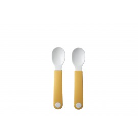 Mepal - Σετ 2 Εκπαιδευτικά Κουταλάκια Κίτρινο
