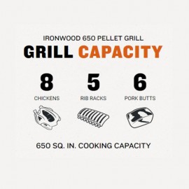 Traeger - Ψησταριά Ironwood 650 Pellet Grill Traeger - Ψησταριά Ironwood 650 Pellet Grill