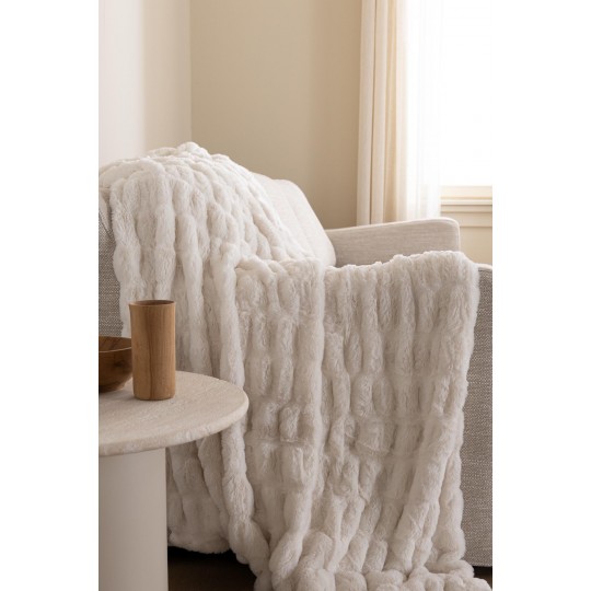 1060004 Ριχτάρι Relief Faux Fur (130x170) 430gsm & 180gsm mink φόδρα Royal Carpet - 130 x 170 cm