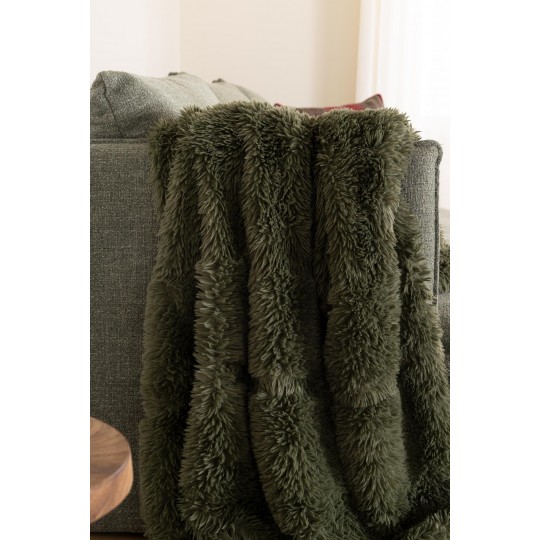 1060014 Κουβέρτα - Ριχτάρι Homey (150x200) 450gsm & 180gsm mink φόδρα Royal Carpet - 150 x 200 cm