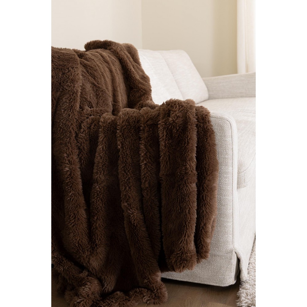 1060016 Κουβέρτα - Ριχτάρι Comfy (150x200) 420gsm & 180gsm mink φόδρα Royal Carpet - 150 x 200 cm