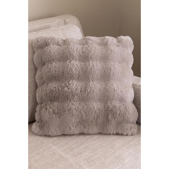 1060019 Διακοσμητική Μαξιλαροθήκη Cosy Faux Fur (45x45) 750gsm διπλής όψεως Royal Carpet - 45 x 45 cm