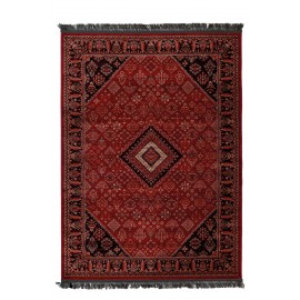 Κλασικό χαλί Afgan 306A D.RED BLACK Royal Carpet - 67 x 2000 cm
