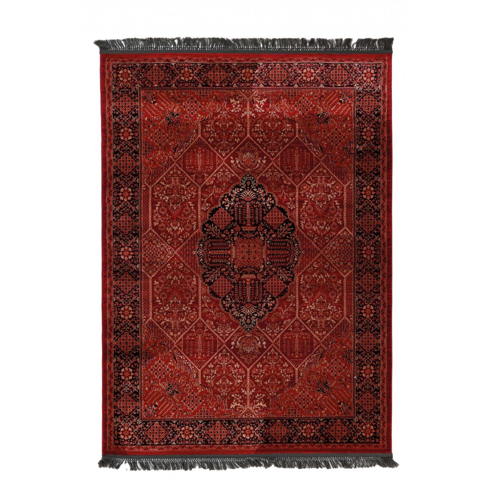 Κλασικό χαλί Afgan 316A D.RED BLACK Royal Carpet - 200 x 290 cm Κλασικό χαλί Afgan 316A D.RED BLACK Royal Carpet - 200 x 290 cm
