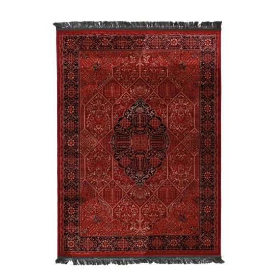 Κλασικό χαλί Afgan 316A D.RED BLACK Royal Carpet - 200 x 290 cm Κλασικό χαλί Afgan 316A D.RED BLACK Royal Carpet - 200 x 290 cm