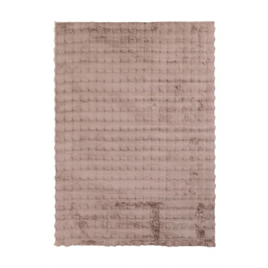 Γούνινο Χαλί Bunny BUBBLE CANVAS BEIGE Royal Carpet - 100 x 150 cm