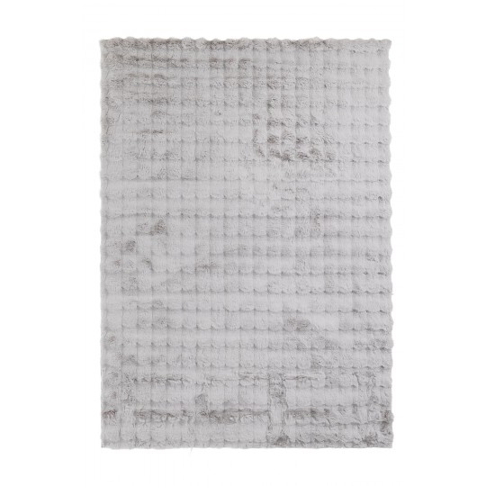 Γούνινο Χαλί Bunny BUBBLE CANVAS SILVER Royal Carpet - 100 x 150 cm