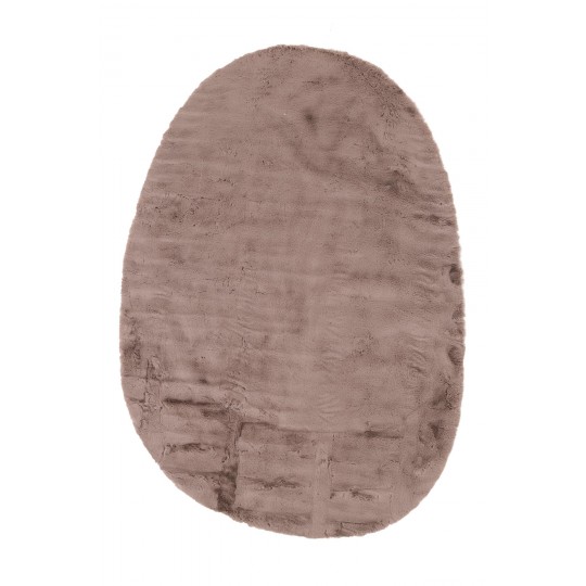 Γούνινο Χαλί Bunny OVAL BEIGE 1000 Royal Carpet - 170 x 240 cm
