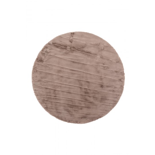 Γούνινο Χαλί Round BUNNY BEIGE 1000 Royal Carpet - 200 x 200 cm