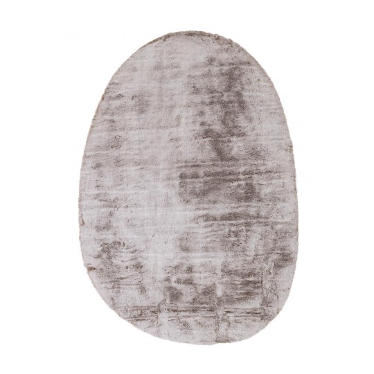 Γούνινο Χαλί Bunny OVAL BROWN Royal Carpet - 170 x 240 cm