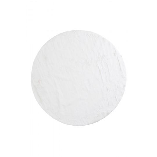 Γούνινο Χαλί Round BUNNY WHITE Royal Carpet - 200 x 200 cm