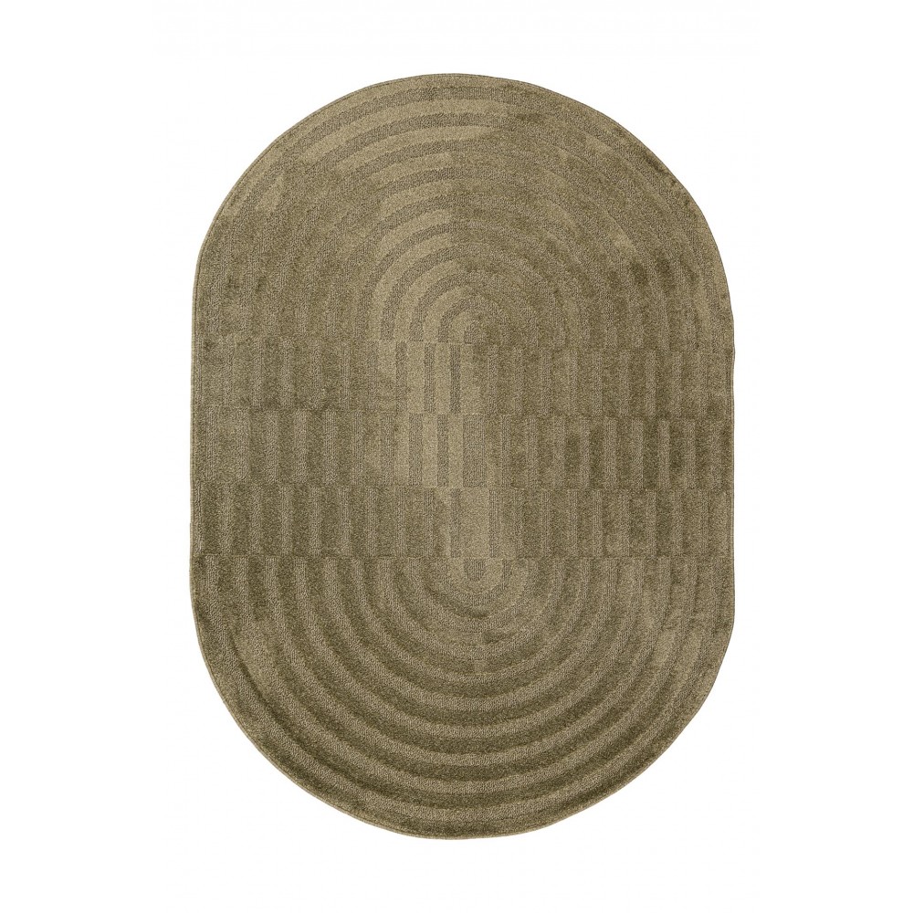 Οβάλ Χαλί Jazz 2972A OLIVE Royal Carpet - 200 x 290 cm