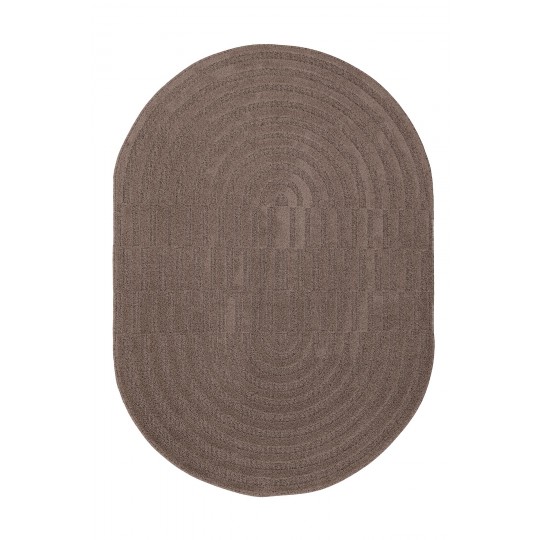 Οβάλ Χαλί Jazz 2972A TAUPE Royal Carpet - 133 x 190 cm