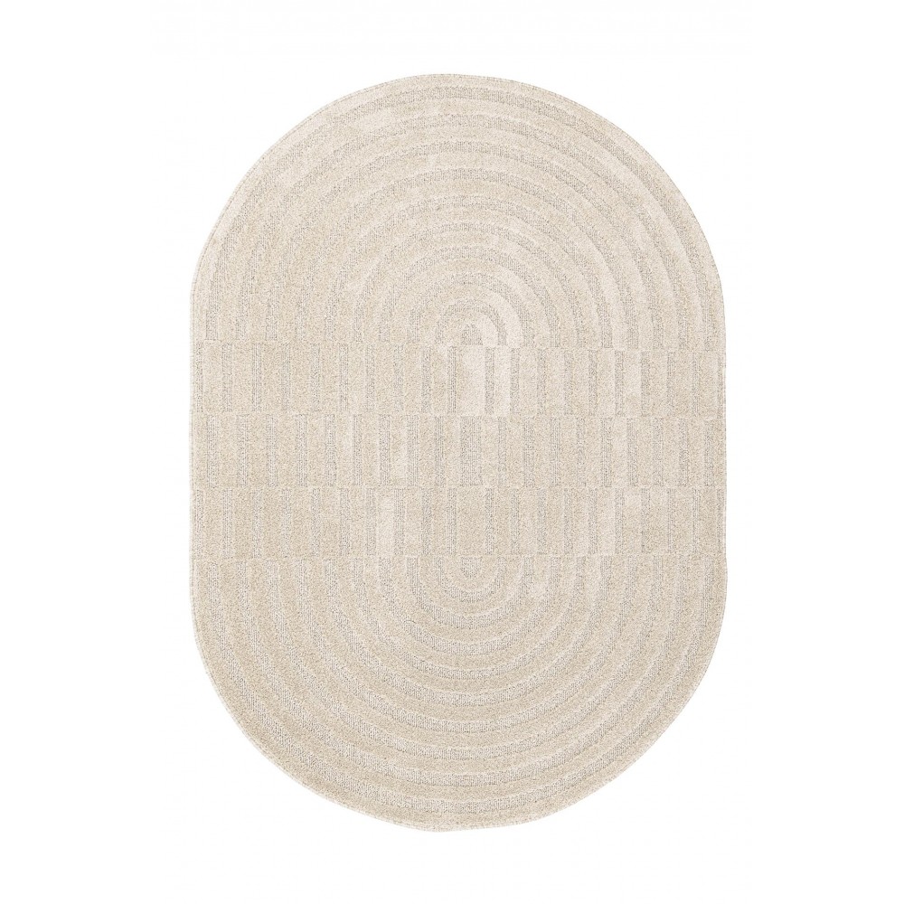 Οβάλ Χαλί Jazz 2972A WHITE Royal Carpet - 200 x 290 cm