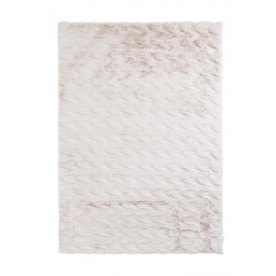 Γούνινο Χαλί Bunny MOON CANVAS CREAM Royal Carpet - 70 x 140 cm
