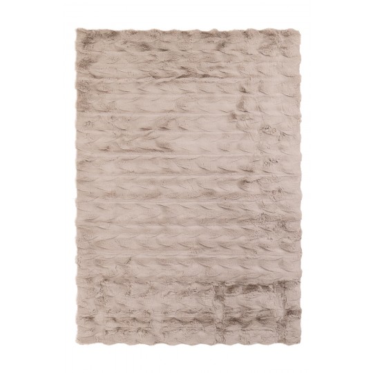 Γούνινο Χαλί Bunny MOON CANVAS SAND Royal Carpet - 120 x 180 cm